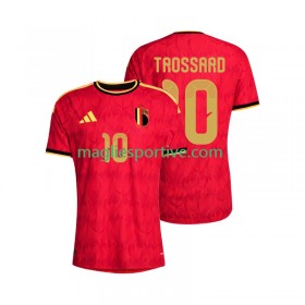 Completo Calcio Belgio Leandro Trossard 10 Divisa Prima Mondiali 2026